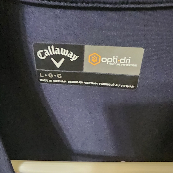 MENS CALLAWAY GOLF TECH SHIRT - Picture 3 of 3